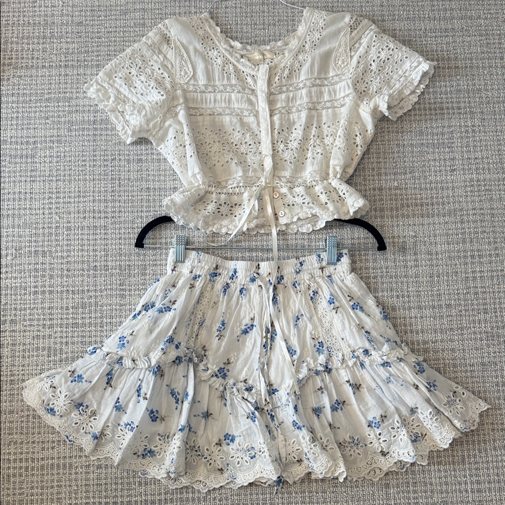 LoveShackFancy skirt